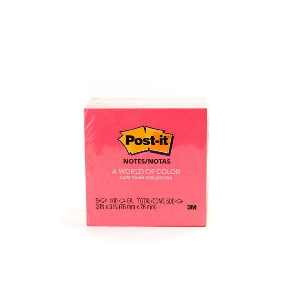 POST-IT - Refill Notes For Pop Up Dispensers Neon Colors 3*3 100Sheets/Pad - Stationery - Holdnshop