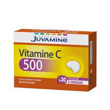 JUVAMINE - Juvamine Vitamine C500 comprimes - 30 comprimes - Vitamins - Holdnshop