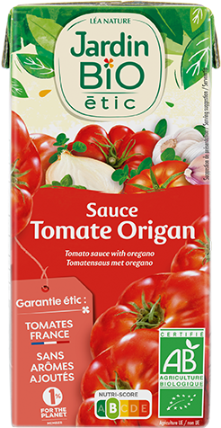 Jardin bioetic Sauce Tomate Origano