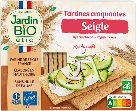 Jb Tartine Craquante Seigle150Grs