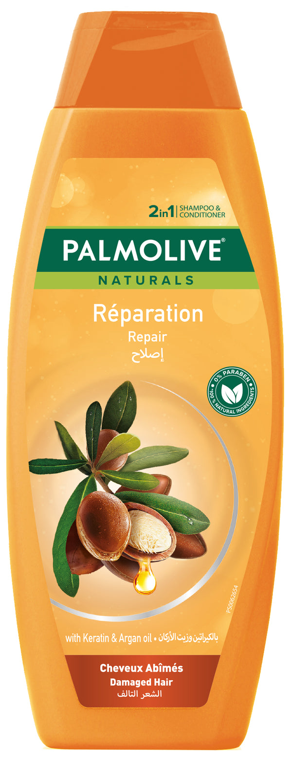 Palmolive Shampoo Repair with Keratin & Argan Oil 600ml