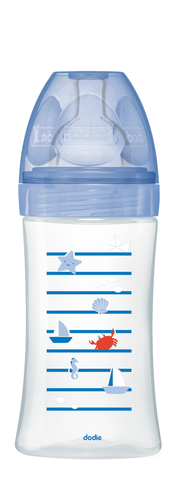 Bottle Sensation+ Anti-colic 270ml SEA 0-6 months flat Teat flow 2