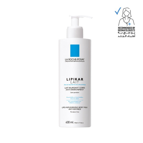 Lipikar Lait Body Milk Moisturiser 400Ml