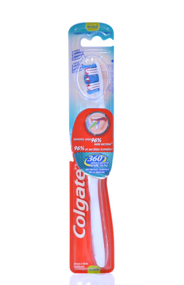 Colgate 360 Whole Mouth Clean Medium Toothbrush