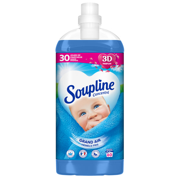 Soupline Grand Air Concentrate Fabric Softener - 1.35L