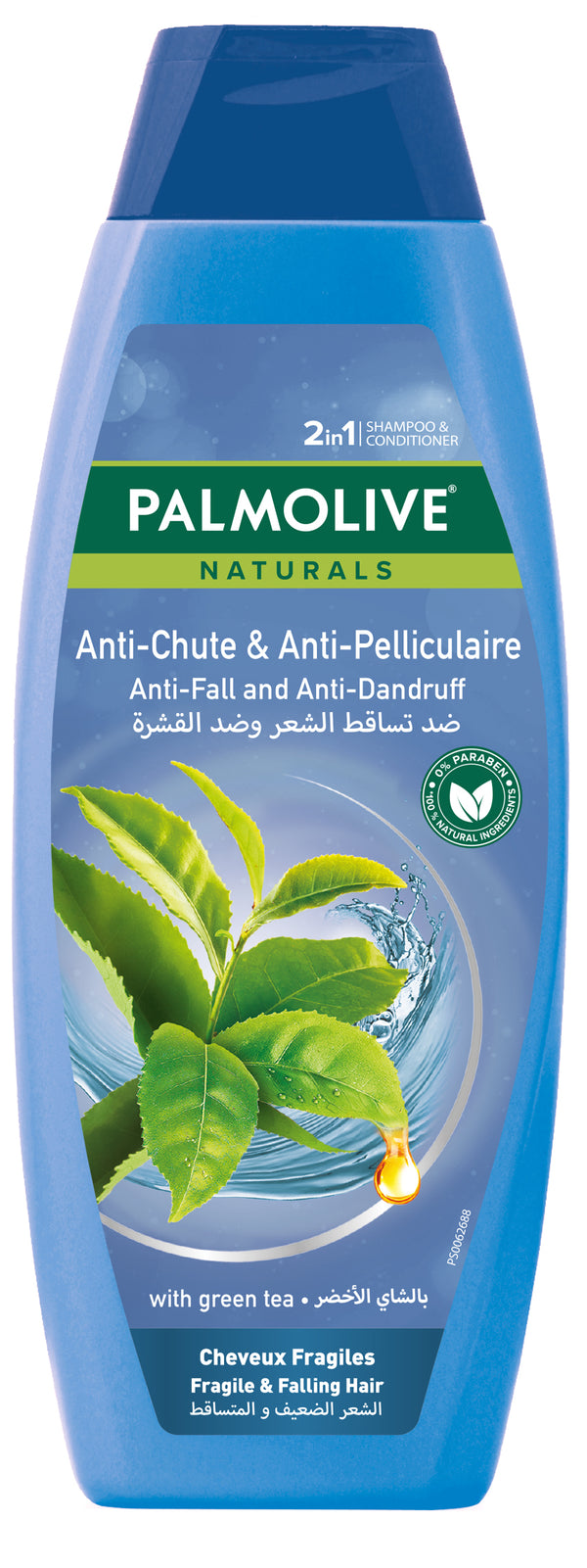 Palmolive Shampoo Anti-Fall & Anti-Dandruff with Green Tea 380ml