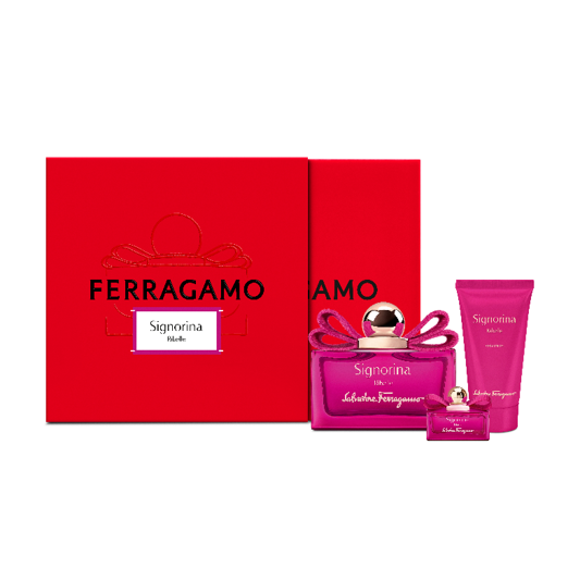 SIGNORINA/HOLIDAY KIT 100ML EDP+MINI 5ML+50ML BL