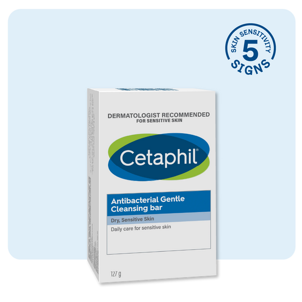 Cetaphil Antibacterial Gentle Cleansing bar - 127g