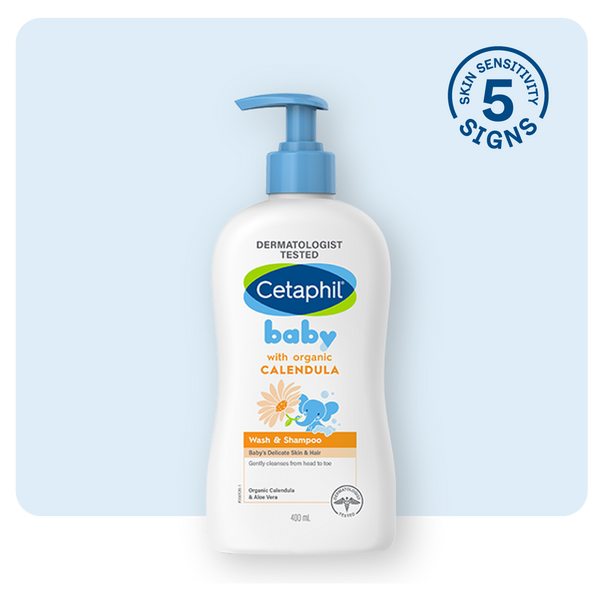 Cetaphil Baby Calendula Wash And Shampoo 400Ml