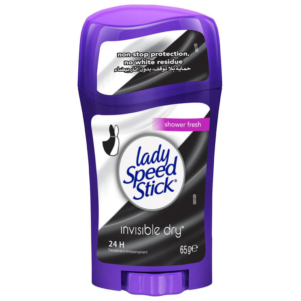 Lady speed stick invisible dry shower fresh stick 65g