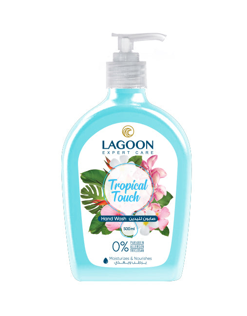 LAGOON HAND WASH TROPICAL TOUCH 500ML