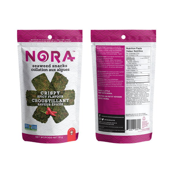 NORA SPICY CRISPY SEAWEED 32g