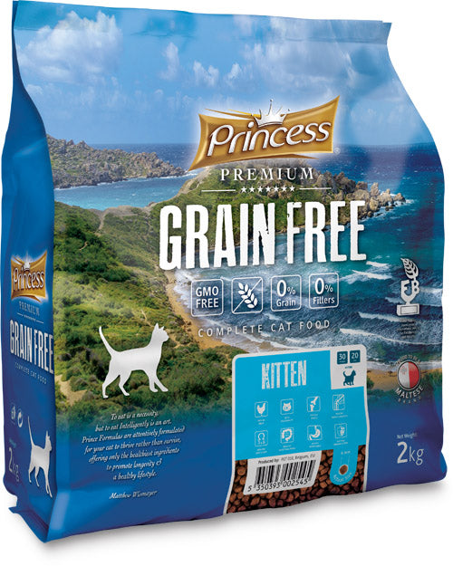 PRINCESS GRAIN FREE KITTEN 2KG