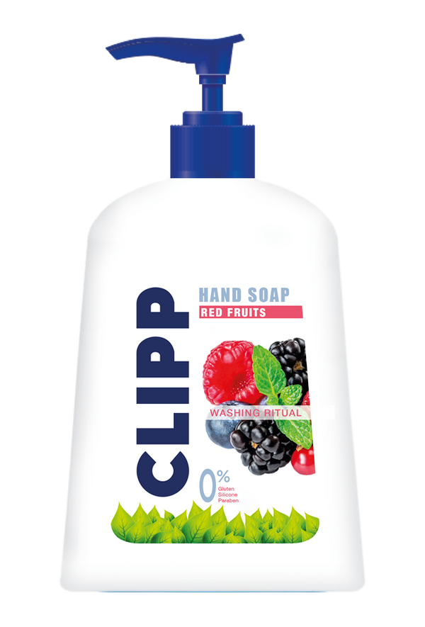 CLIPP HAND SOAP 500ML RED FRUITS