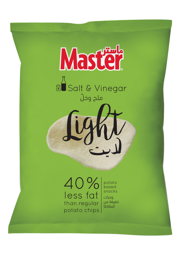 Master Light Salt & Vinegar - 73G