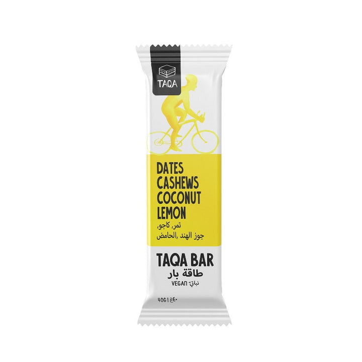 TAQA - BAR DATES CASHEW COCONUT LEMON 1 piece - Energy Bars - Holdnshop