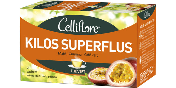 CELLIFLORE - KILOS SUPERFLUS- 20 SACHETS - Slimming Infusion - Holdnshop