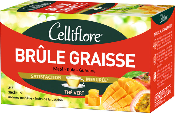 CELLIFLORE - BRULE GRAISSE- 20 SACHETS - Fat Burner Tea - Holdnshop