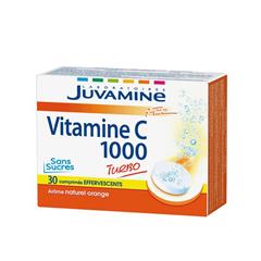 JUVAMINE - Juvamine Vit C1000 Eff -30 comprimes - Vitamins - Holdnshop