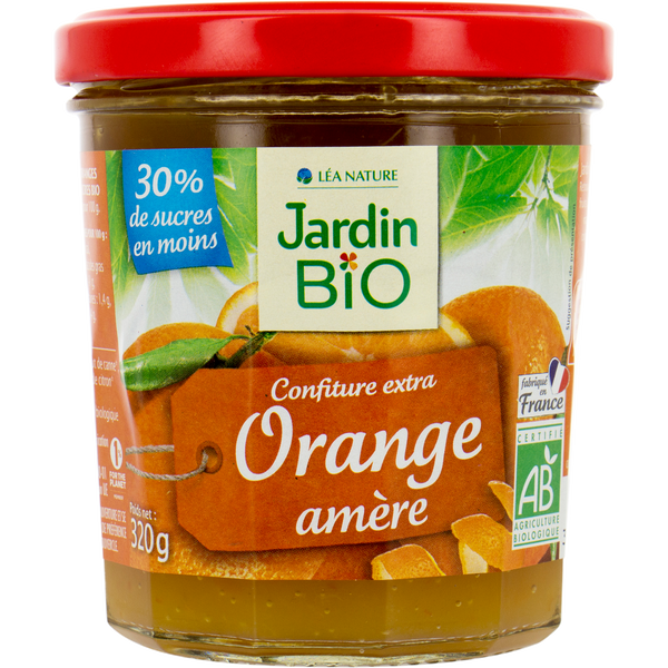 JARDIN BIO - Confiture Biofruits orange amere - Food And Drinks - Holdnshop