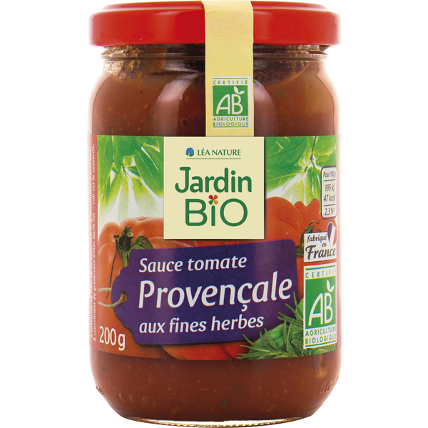 JARDIN BIO - Sauce tomate provencale - Food And Drinks - Holdnshop