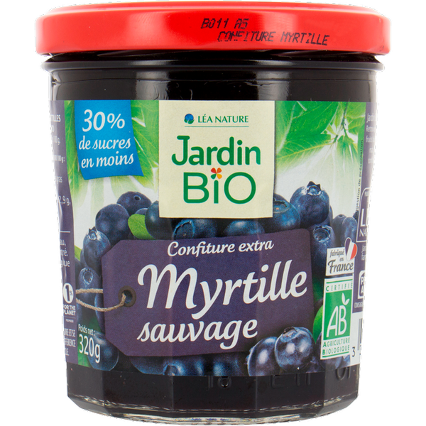 JARDIN BIO - CONF BIOFRUIT MYRTILL* 320G - Food And Drinks - Holdnshop