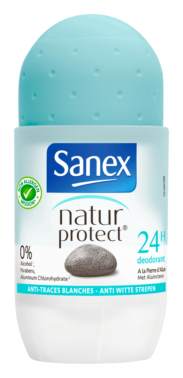 SANEX - ROLL ON NATUR PROTECT ANTI-WHITE 50ML - Npr Anti-White - Holdnshop