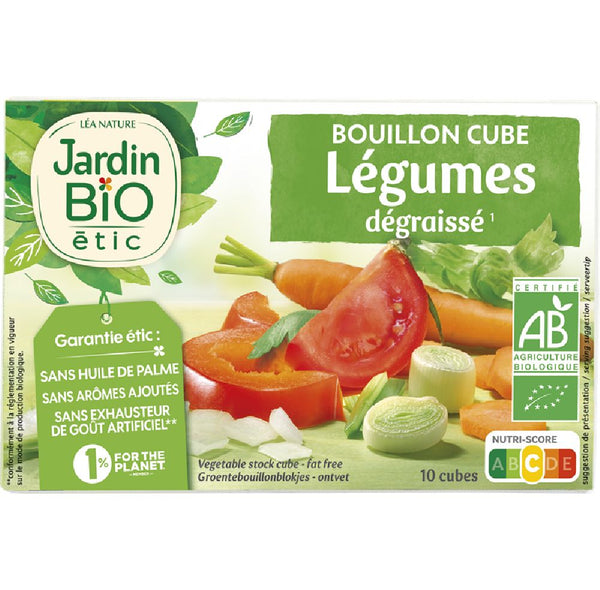 Bouillon Cube Legumes Degraisse