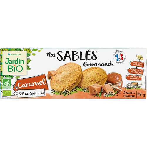 JARDIN BIO - Sables caramel au sel de Guerande - Food And Drinks - Holdnshop