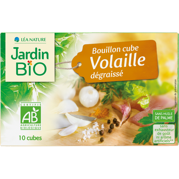JARDIN BIO - bouillon cube volaille - Food And Drinks - Holdnshop