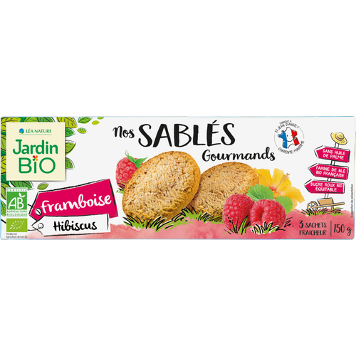 JARDIN BIO - Sables framboise hibiscus - Food And Drinks - Holdnshop