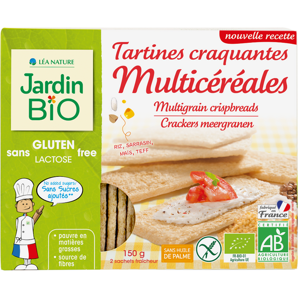 JARDIN BIO - Tartines craquantes Multicereales - Food And Drinks - Holdnshop