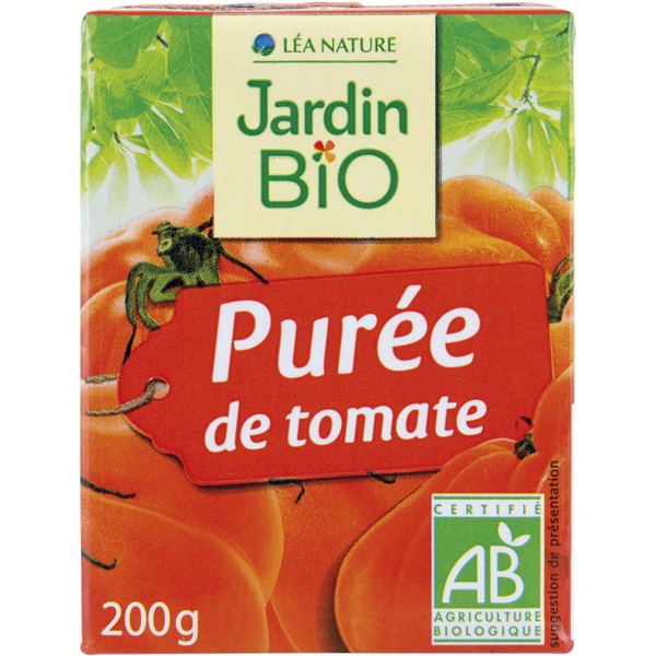JARDIN BIO - Puree de tomate - Food And Drinks - Holdnshop