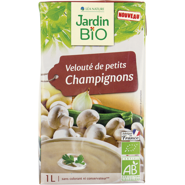 JARDIN BIO - Veloute de petits Champignons - Food And Drinks - Holdnshop