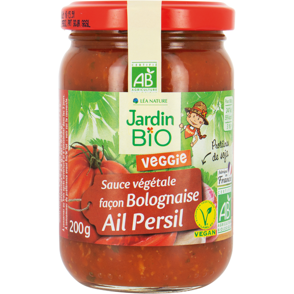 JARDIN BIO - Sauce tomate Ail persil - Food And Drinks - Holdnshop