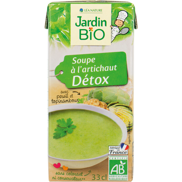 JARDIN BIO - Soupe ˆ l'artichaut Detox - Food And Drinks - Holdnshop