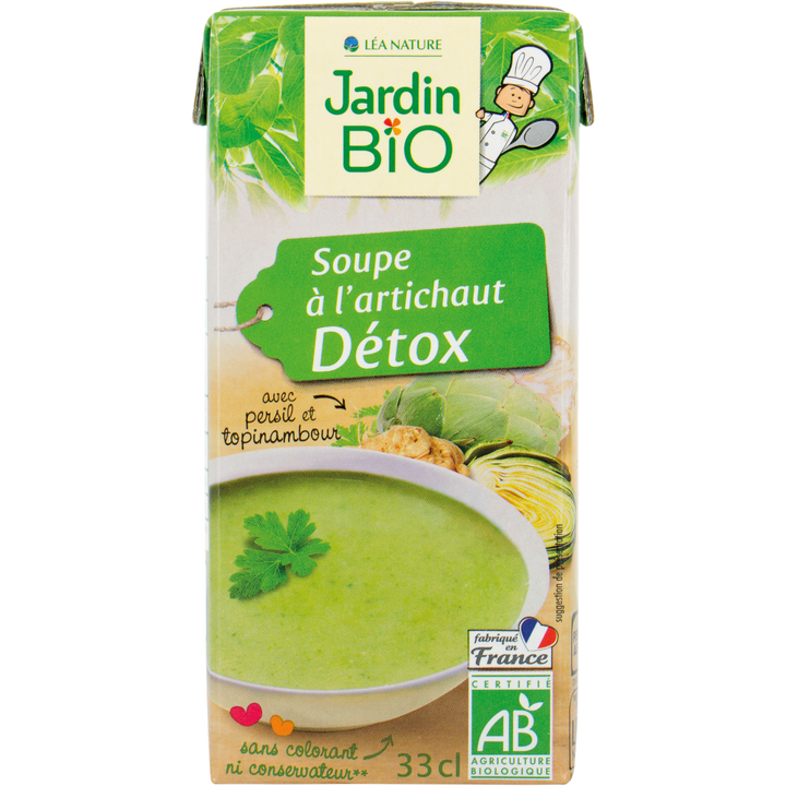 JARDIN BIO - Soupe ˆ l'artichaut Detox - Food And Drinks - Holdnshop