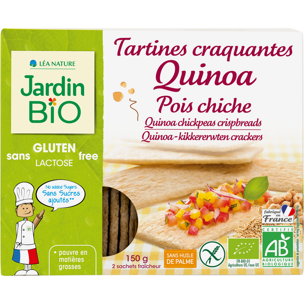 JARDIN BIO - Tartines craquantes Quinoa - Food And Drinks - Holdnshop