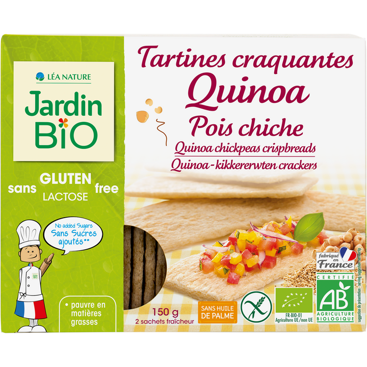 JARDIN BIO - Tartines craquantes Quinoa - Food And Drinks - Holdnshop