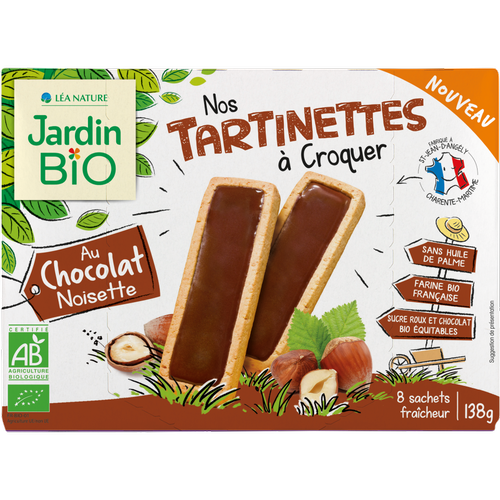 JARDIN BIO - TARTINETTES CHOCO NOIR138G* - Food And Drinks - Holdnshop
