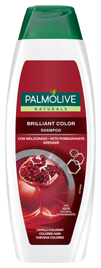 PALMOLIVE - SHAMPOO BRILLANT COLOR POMEGRANATE 350ML - Brillant Color Pomegranate - Holdnshop