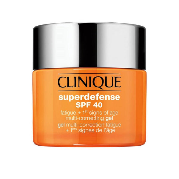 CLINIQUE, SUPERDEFENSEŠ? SPF 40 FATIGUE + 1ST SIGNS OF AGE MULTI-CORRECTING GEL