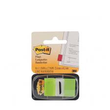 POST-IT - POST-IT FLAGS - GREEN - 1 X 1.7 - 50 SH - Stationery - Holdnshop