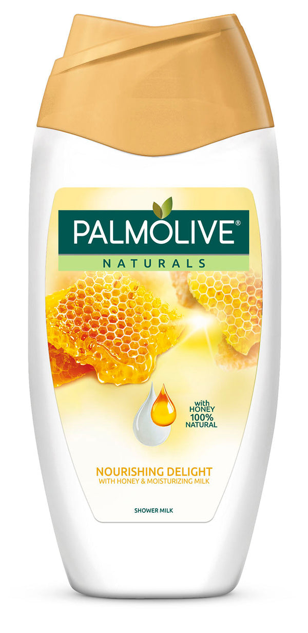 PALMOLIVE - SHOWER GEL NATURAL MILK & HONEY 500ML - Natural Milk & Honey - Holdnshop