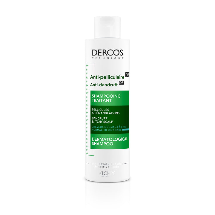 VICHY - DERCOS ANTIDANDRUFF SHAMPOO NORMAL TO OILY HAIR - Shampoo - Holdnshop