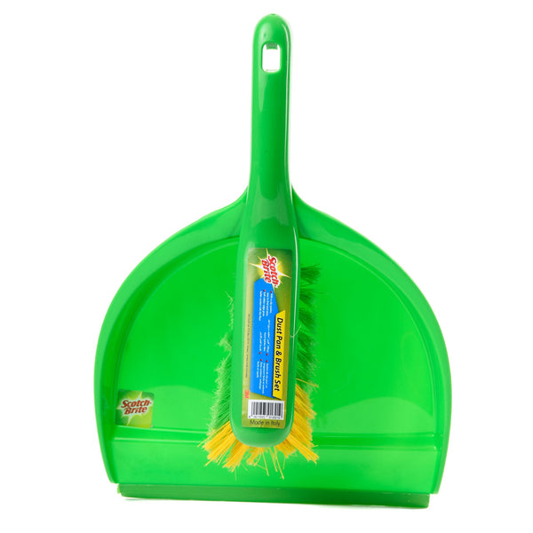 SCOTCH BRITE - TWISTER SET DUSTPAN GREEN - Home Care - Holdnshop