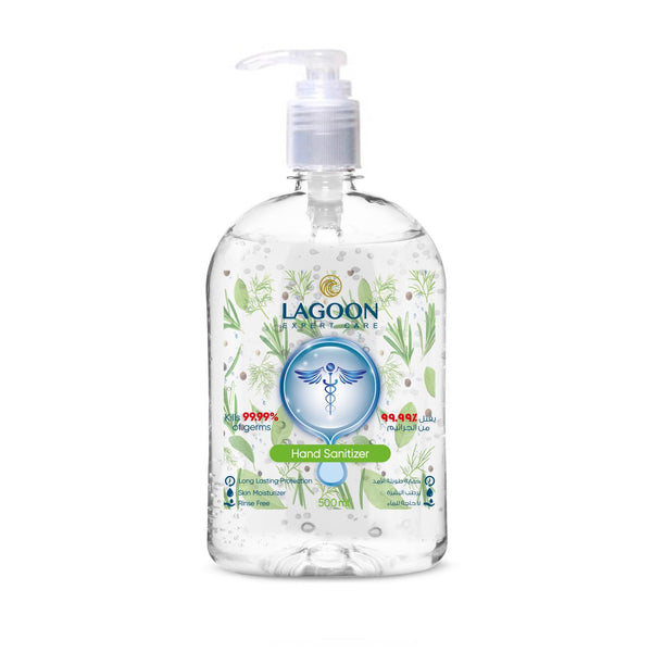 LAGOON - HAND SANITIZER GEL HERBAL 500 ML - Sanitizer Gel 500Ml - Holdnshop