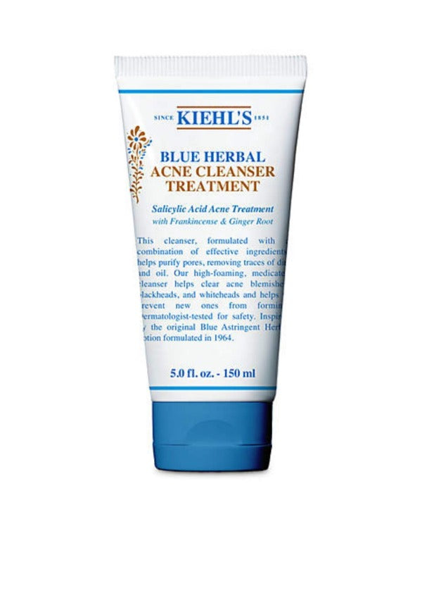 KIEHL'S - Blue Herbal Acne Cleanser Treatment - Skin Care - Holdnshop