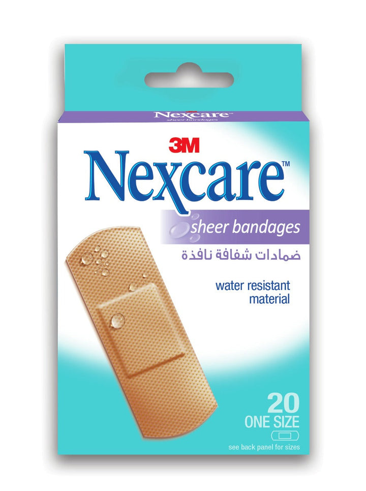 NEXCARE - Nexcare Sheer 20/Box - Health And Hygiene Well Being - Holdnshop