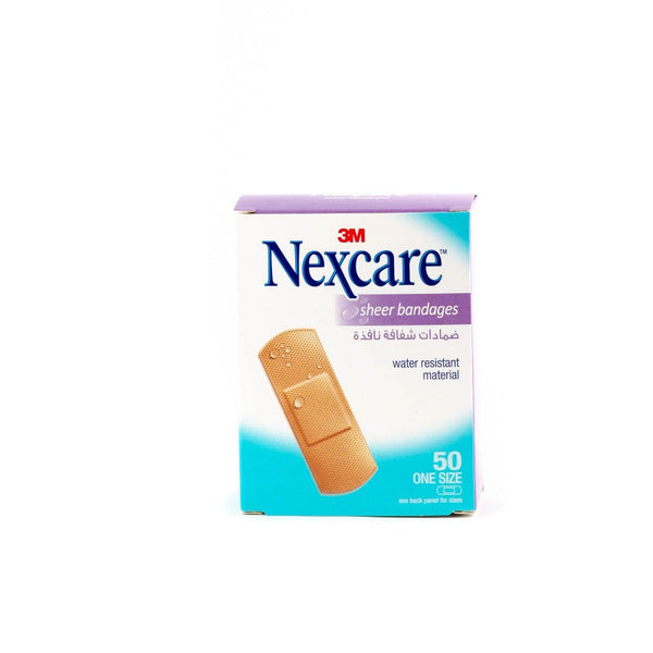 NEXCARE - Nexcare Sheer 50/ Box - Health And Hygiene Well Being - Holdnshop